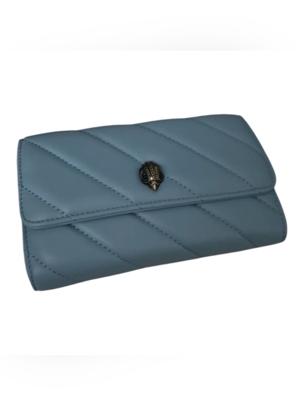 Kurt Geiger NWT - Soho Leather Wallet bag w Gold Chain. Dustbag